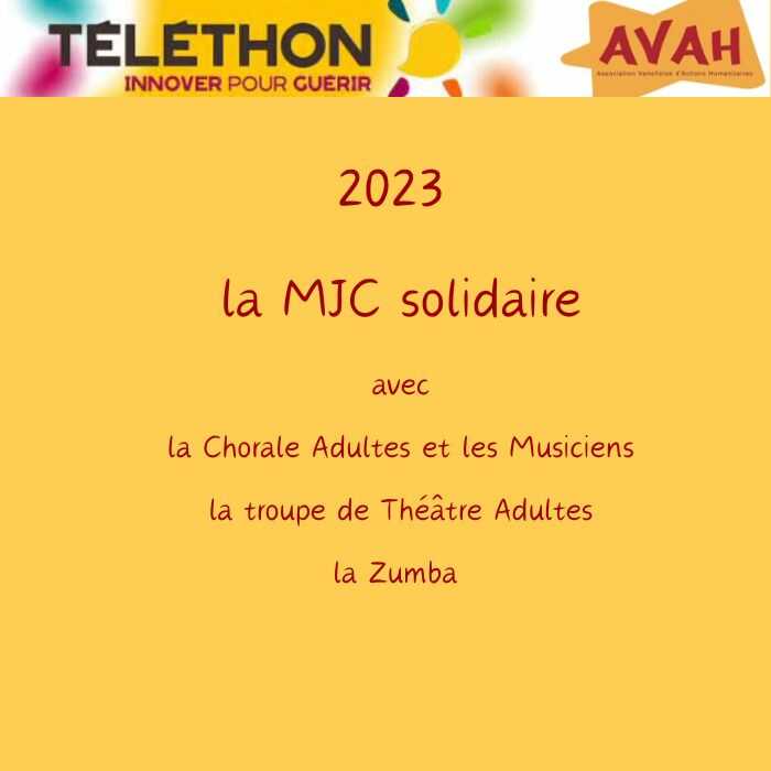 Lire la suite à propos de l’article La MJC solidaire du Téléthon
